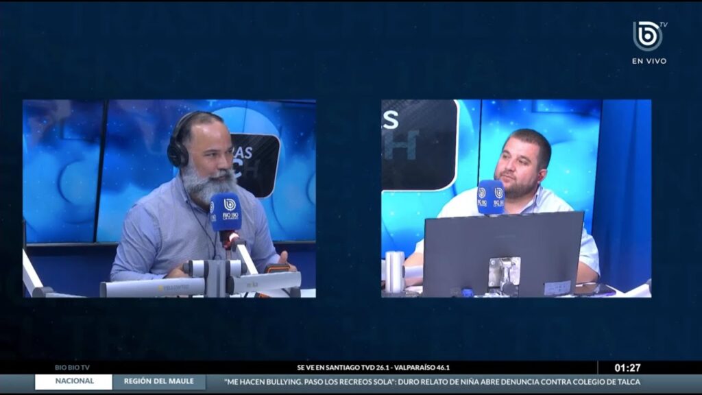 Biometric Technology with Alvar Orellana McBride on Radio Biobío